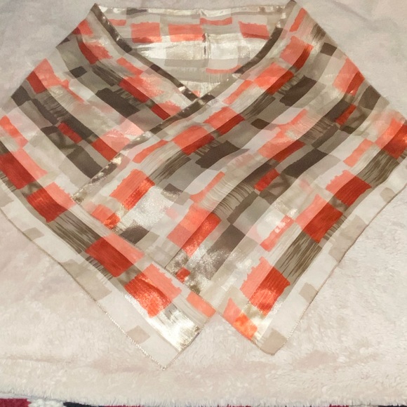 Beautiful Silk-Like Scarf - Picture 4 of 5